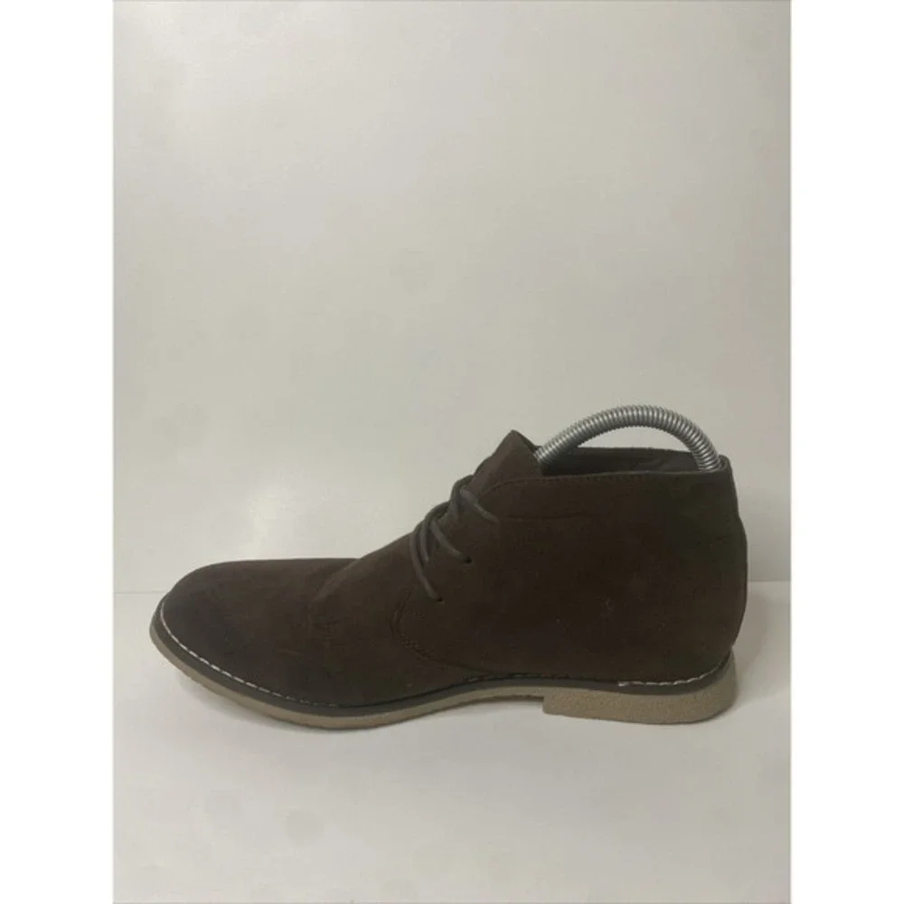 London Fog Men's Broadstreet Chukka Boot Brown Casual Walking 9M PG601M VERYGOOD